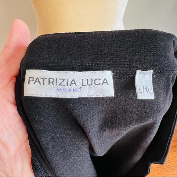 Patrizia Luca twist front dolman sleeve hi-low blouse. - Picture 2 of 7